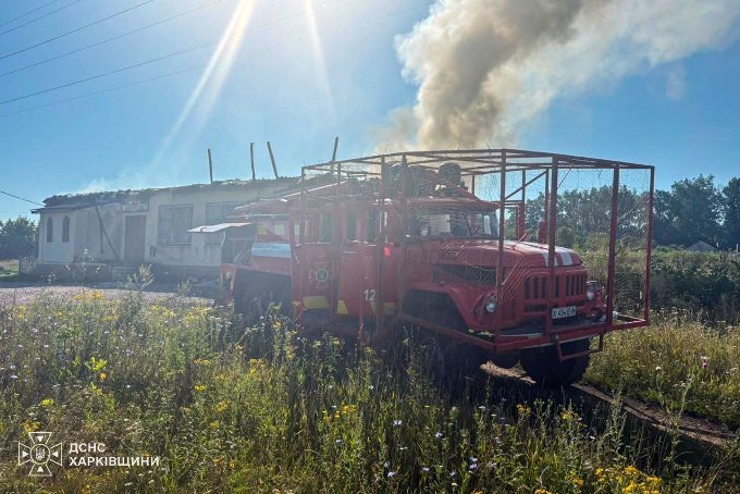 Новини Харківщини: FPV-дрон влучив у магазин у Великому Бурлуці